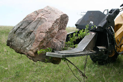 boulder moving
